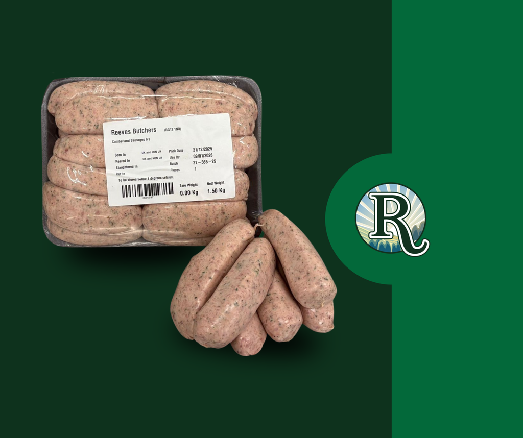 Cumberland Sausage - 6 Pack (1.5kg)