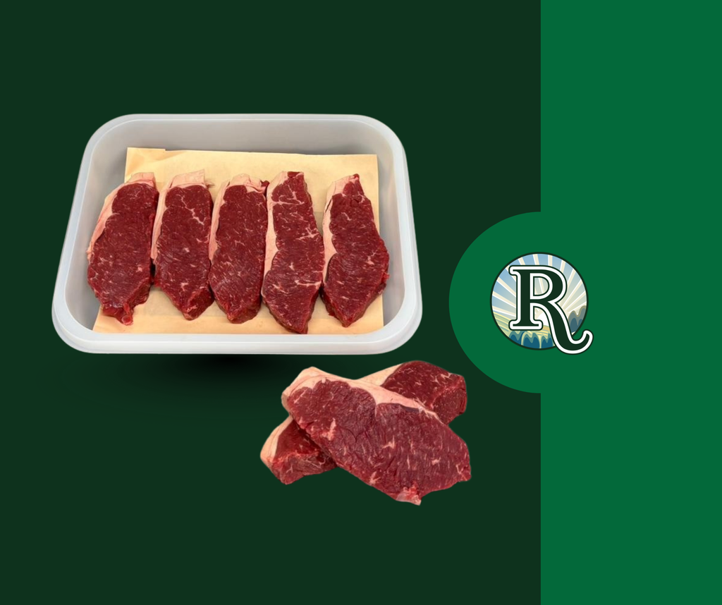 Sirloin Steak - Larder Trimmed, Centre Cut (5 x 200g-227g)