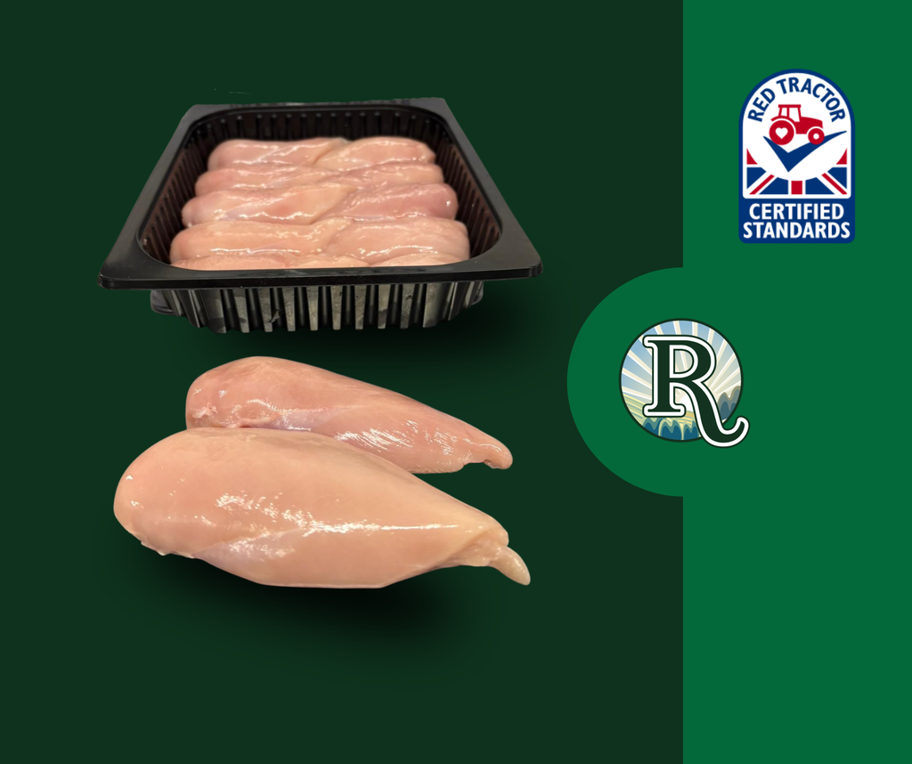 Red Tractor Chicken Fillet - Deboned, Skinless (10 x 198-226g)